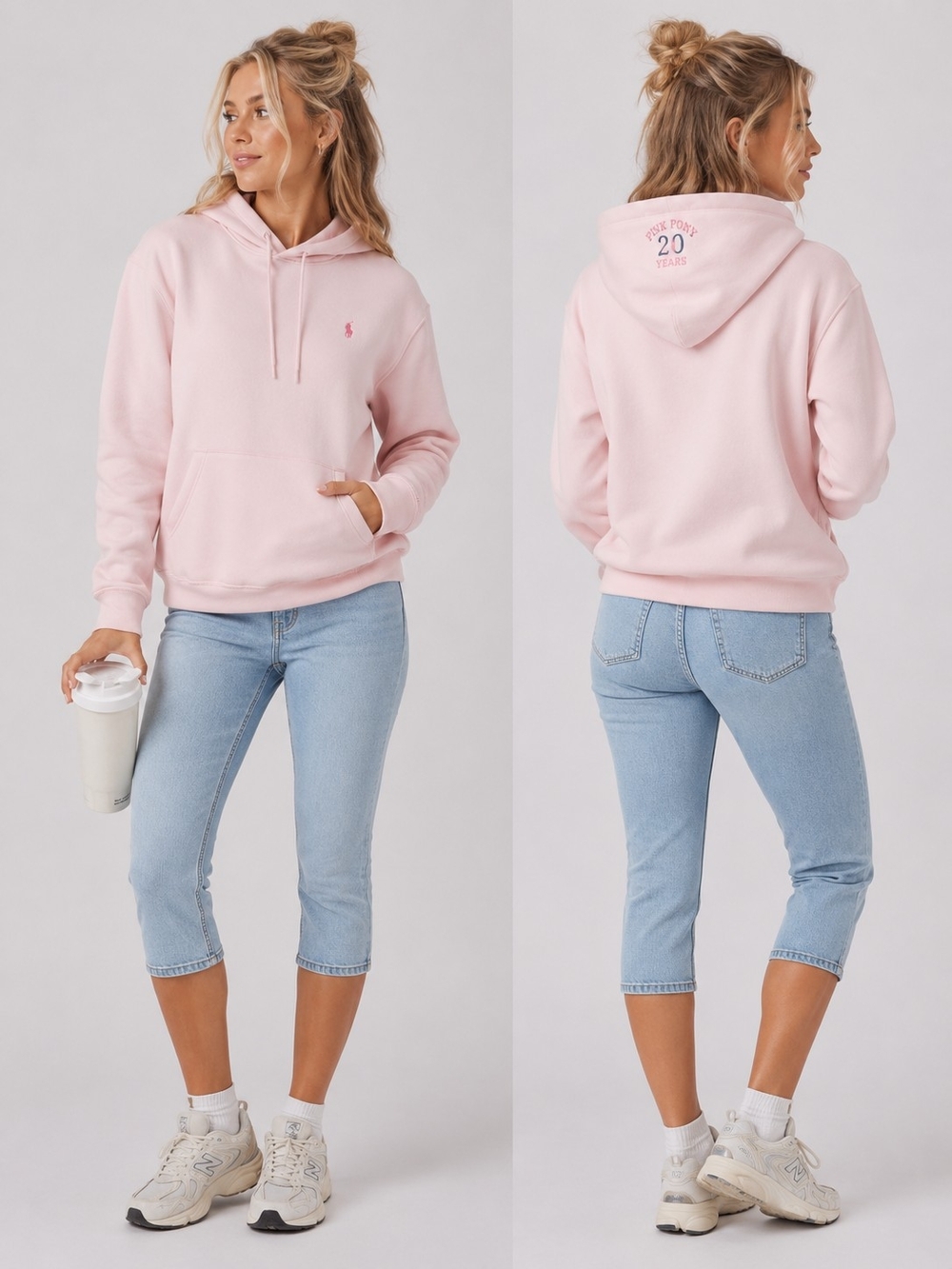 Ralph Lauren ✨ Special Edition Light 🩷Pink🩷 Pullover Hoodie